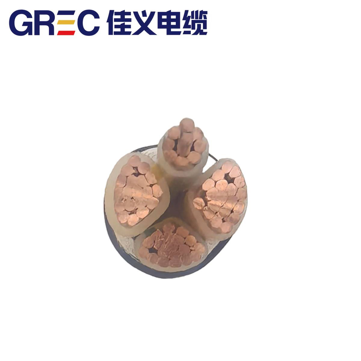 YJV-0.6/1KV 3×95+1×50mm² Силовой кабель с медной жилой и изоляцией из сшитого полиэтилена
