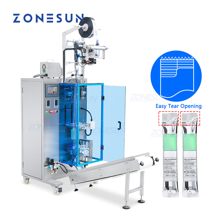 Аппарат для фасовки жидкостей в стики ZS-FS240P