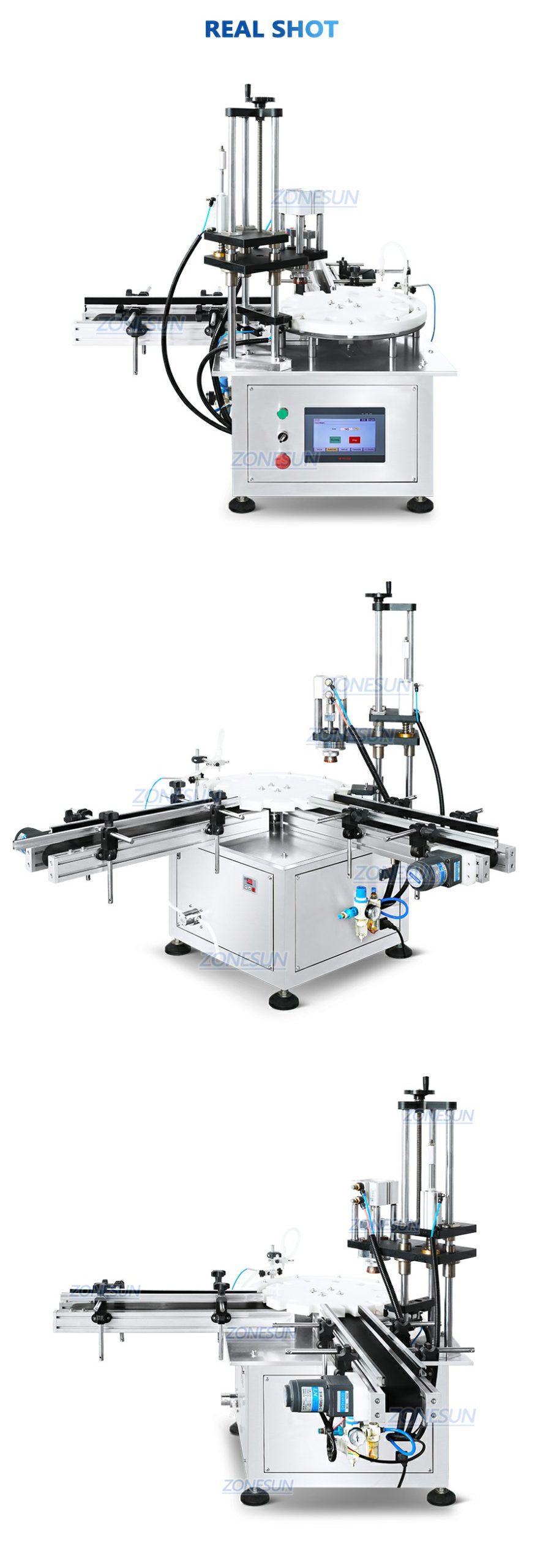Машина для розлива и обжима парфюмерии