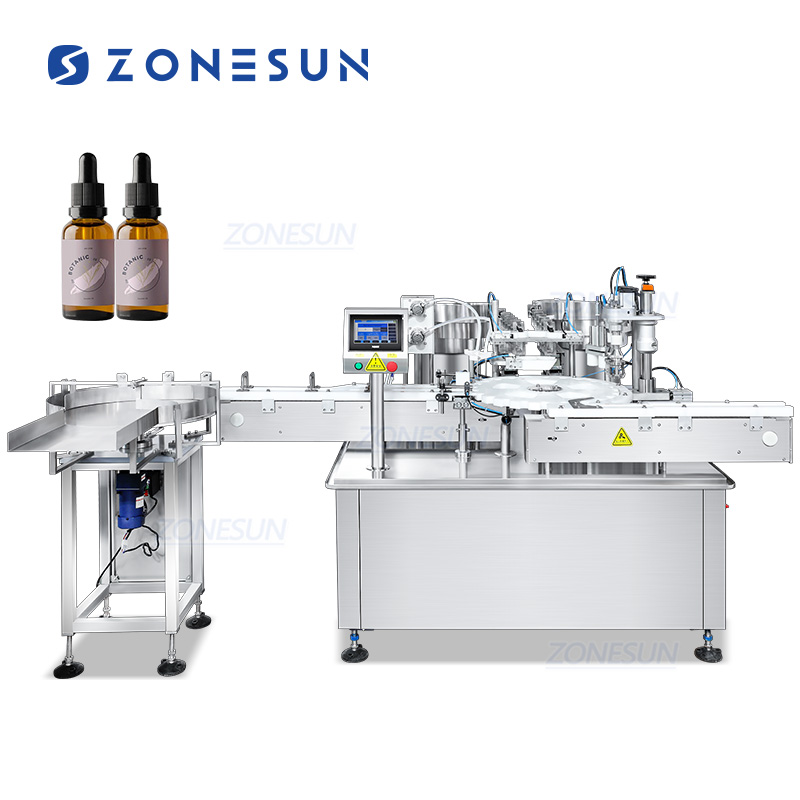 Машина для розлива и укупорки сыворотки для лица