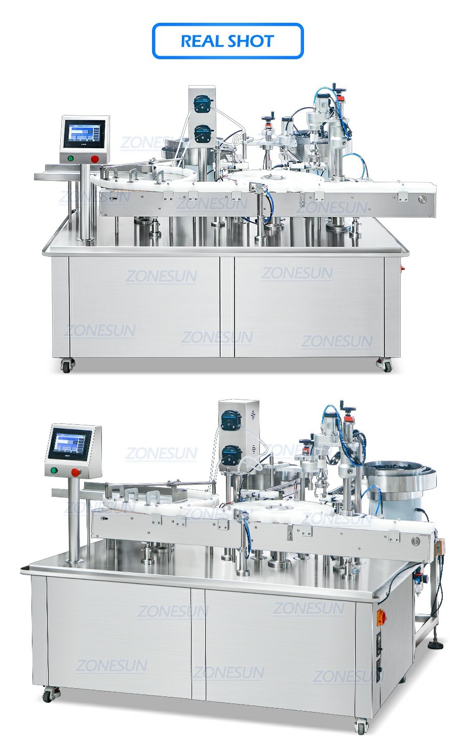 Машина для розлива и укупорки эфирных масел