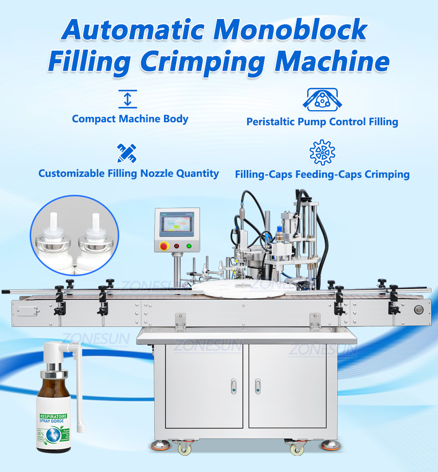 Машина для розлива спреем для полости рта