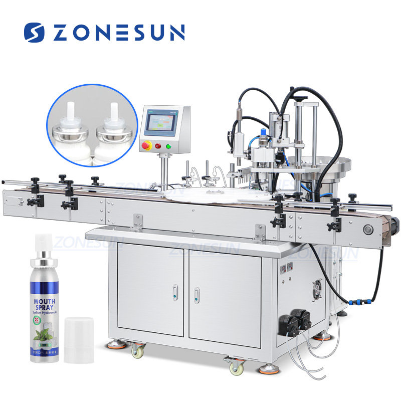 Машина для розлива спреем для полости рта