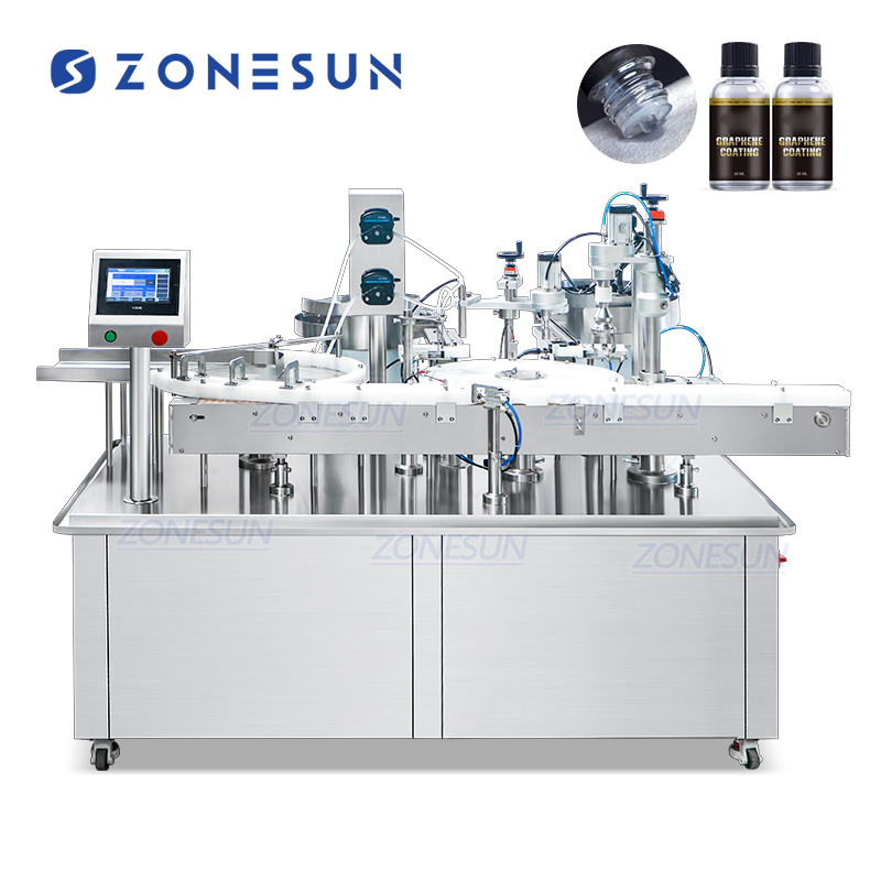 Моноблочная машина для розлива эфирных масел