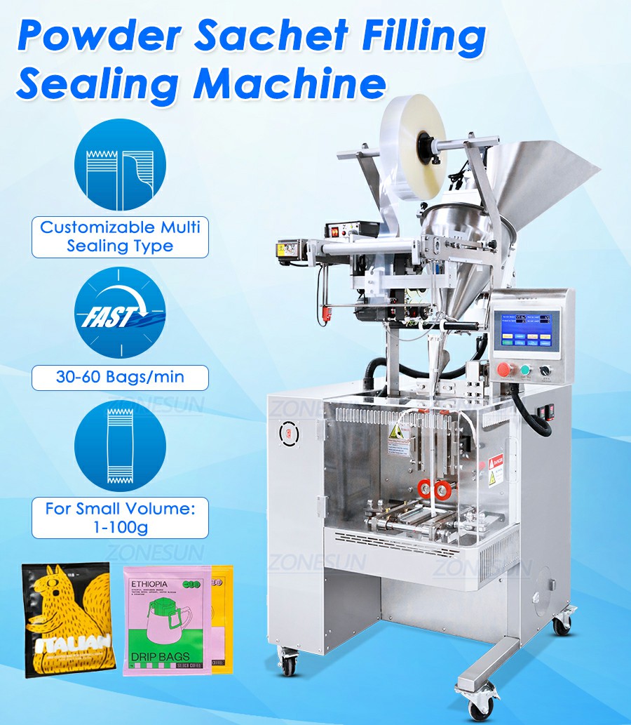 Оборудование по упаковке порошков стики