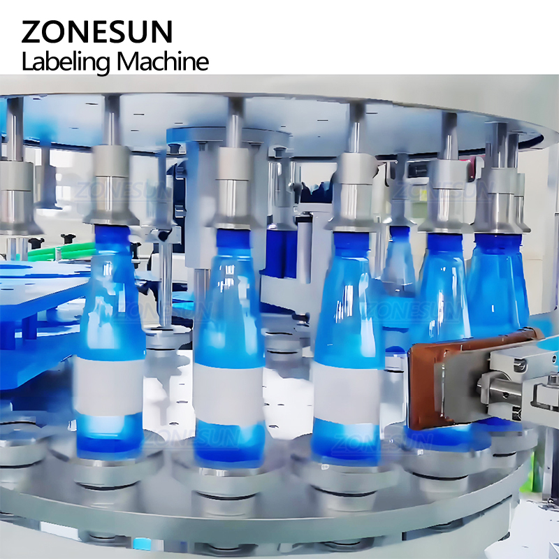 Роторная этикетировочная машина для самоклеящихся этикеток