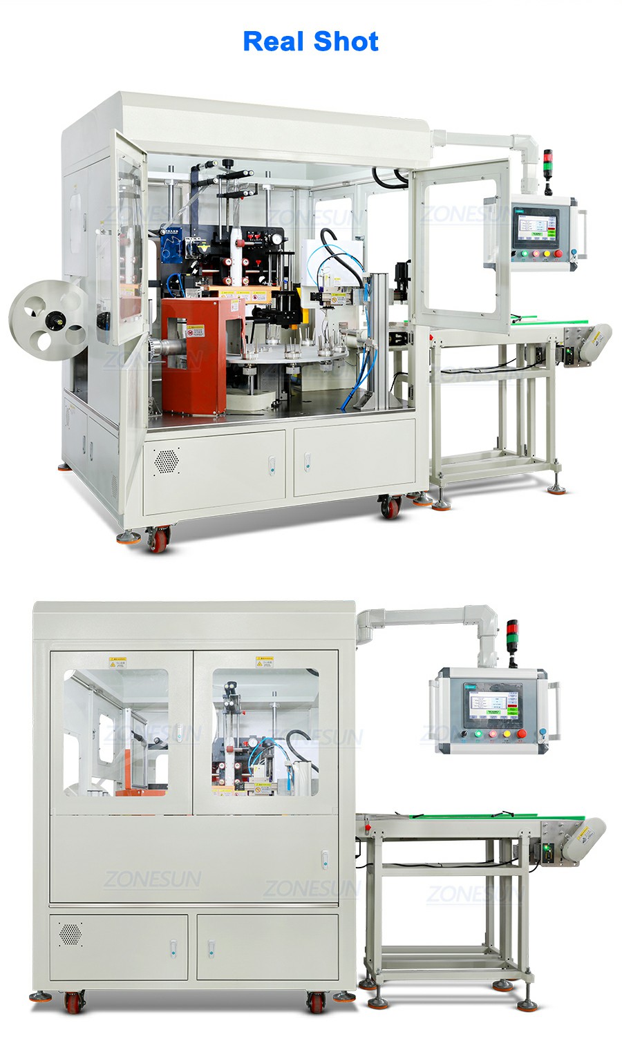 Термоусадочная машина для нанесения термоусадочных этикеток