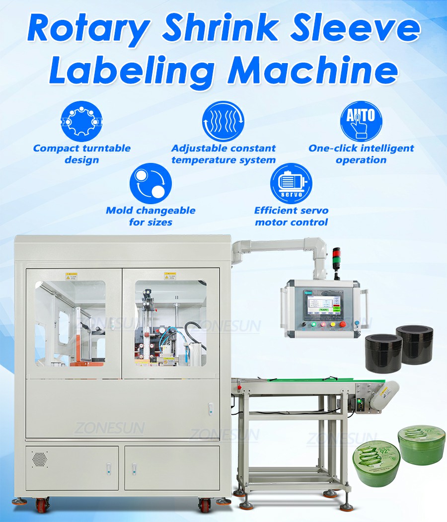 Термоусадочный рукавный этикетировщик