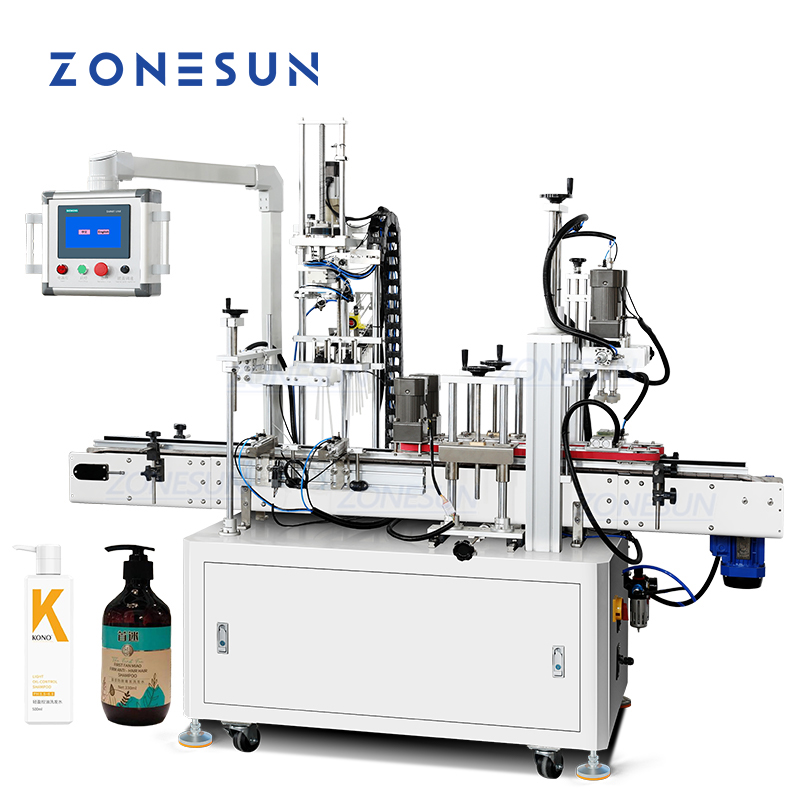 Укупорочные машины для дозаторов мыла или шампуня