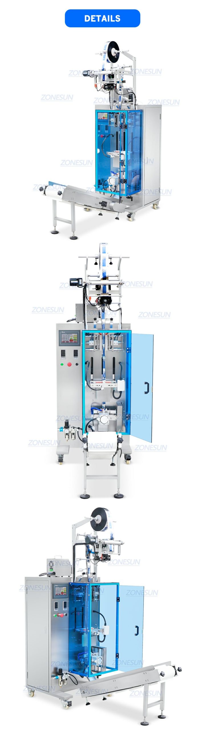 автоматическая машина для розлива жидкости в стик