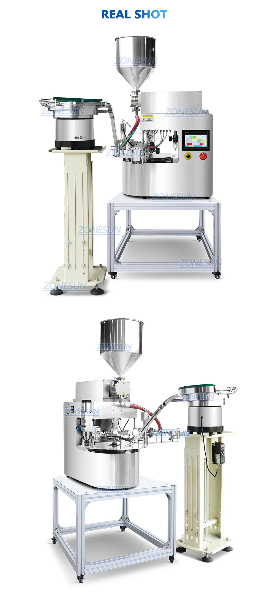 машина для розлива жидких пакетов с носиком