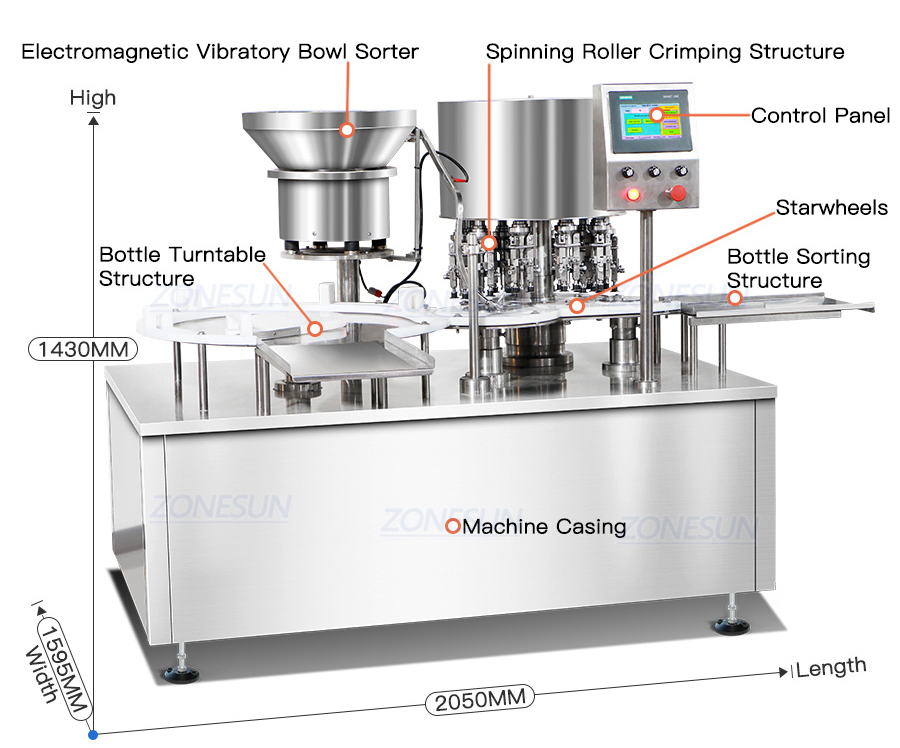 укупорочное оборудование для пенициллиновых флаконов