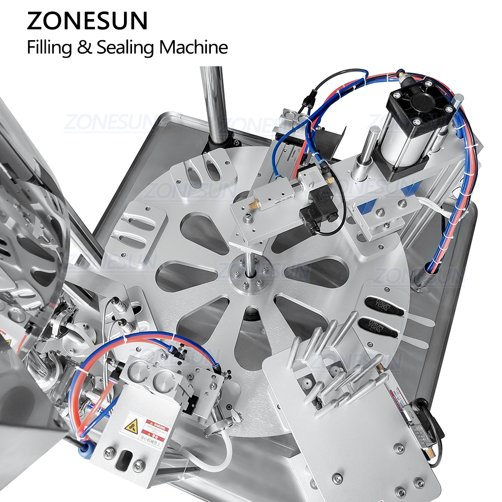 машина для ложек с мёдом автоматическая для дозирования и запайки пластиковых ложек ZONESUN ZS-FSHS20
