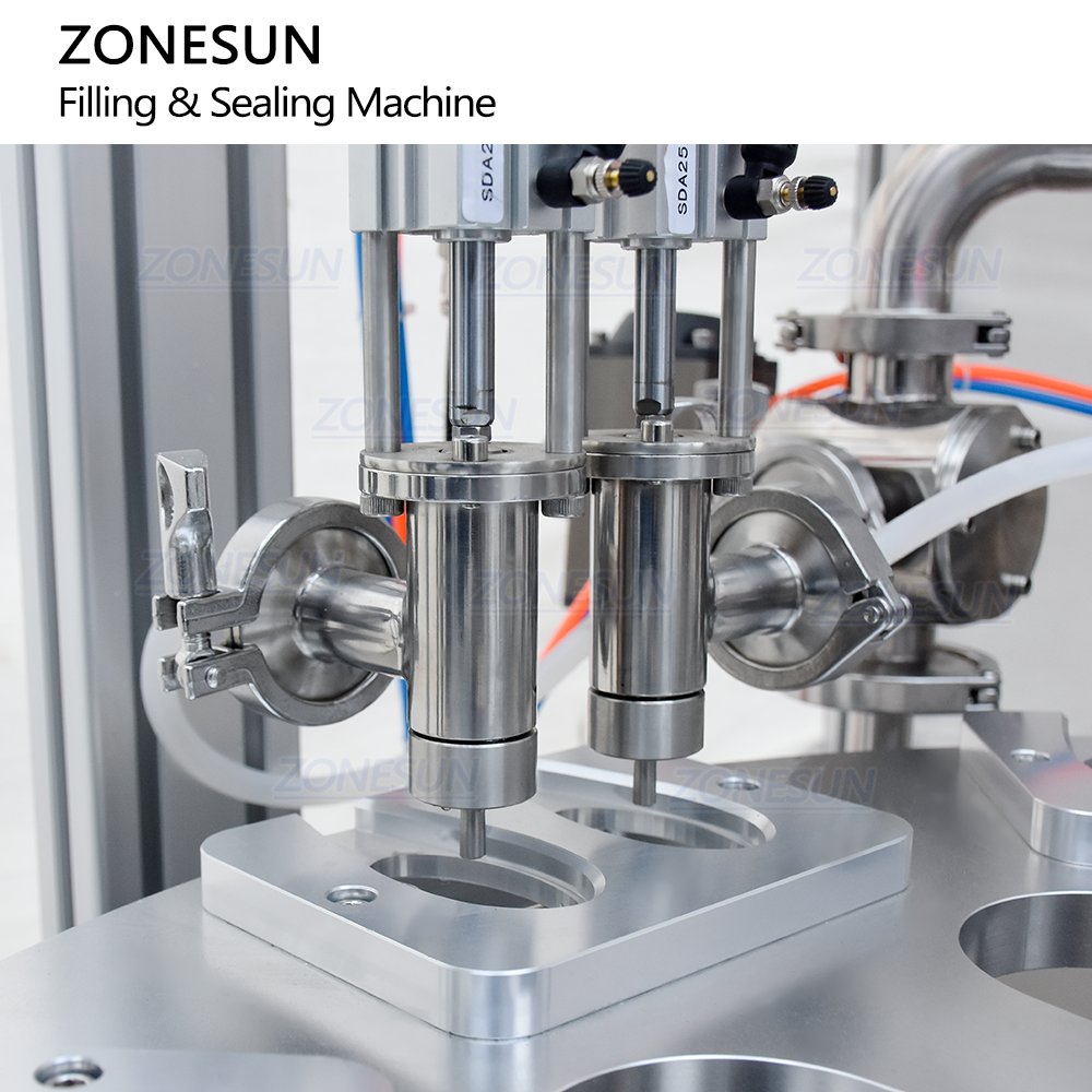 машина для ложек с мёдом автоматическая для дозирования и запайки пластиковых ложек ZONESUN ZS-FSHS20