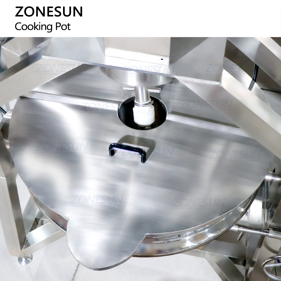 Планетарная варочная машина для пищевых продуктов из нержавеющей стали 100–500 л для джема соуса карамели ZONESUN ZS-FC300L