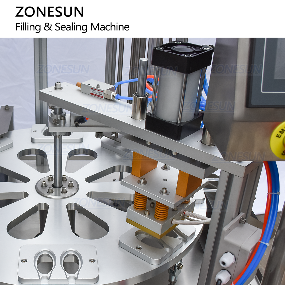 машина для ложек с мёдом автоматическая для дозирования и запайки пластиковых ложек ZONESUN ZS-FSHS20