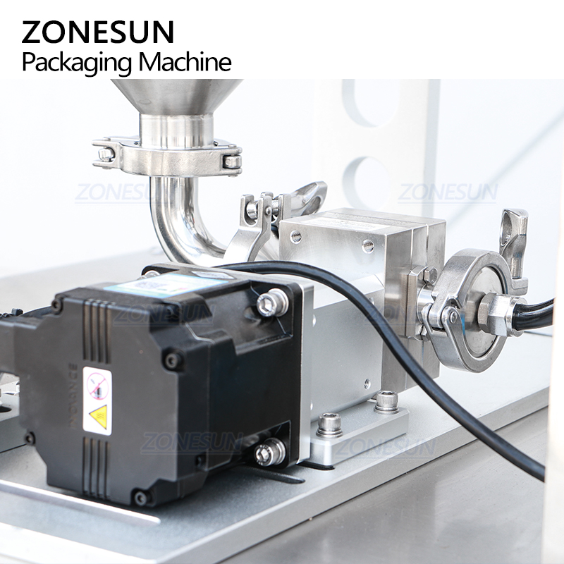 Упаковочный Автомат VFFS с Сервоприводом и Шестерёнчатым Насосом Для Соусов и Паст ZONESUN ZS-FP220E