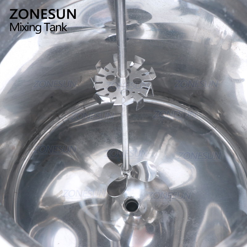 пневматический смесительный бак из нержавеющей стали для духов и дезодорантов на спиртовой основе ZONESUN