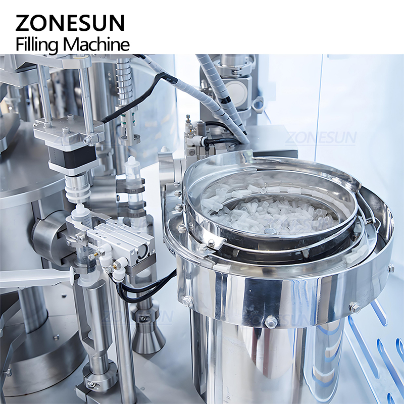 Автоматическая моноблочная машина для наполнения шприцев для предварительно заполненных шприцев (жидкости и гели) ZONESUN ZS-ZFC2