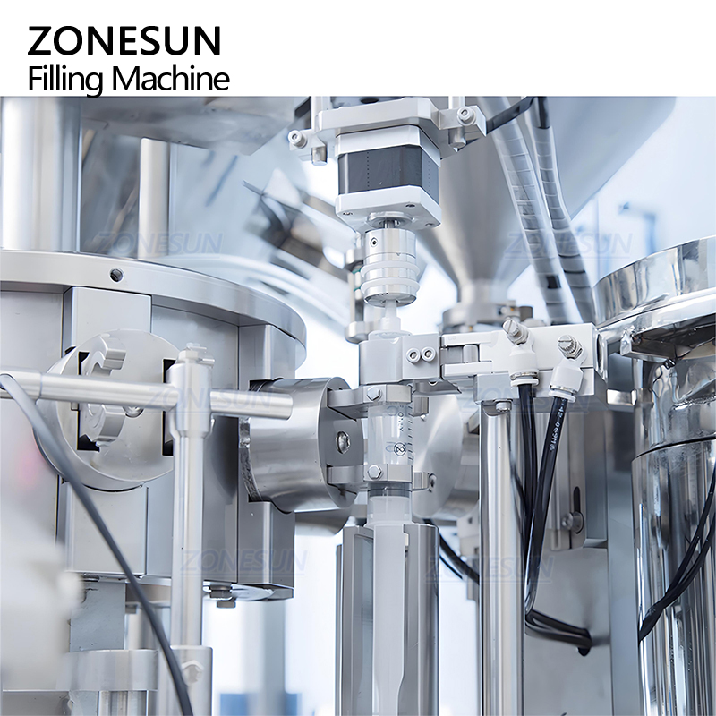 Автоматическая моноблочная машина для наполнения шприцев для предварительно заполненных шприцев (жидкости и гели) ZONESUN ZS-ZFC2