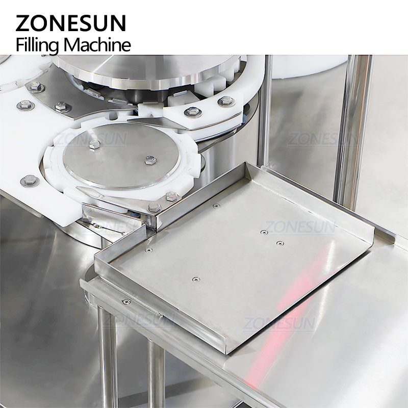 Компактная автоматическая машина для виальных флаконов с розливом и прессованием внутренних пробок ZONESUN ZS-AFY1