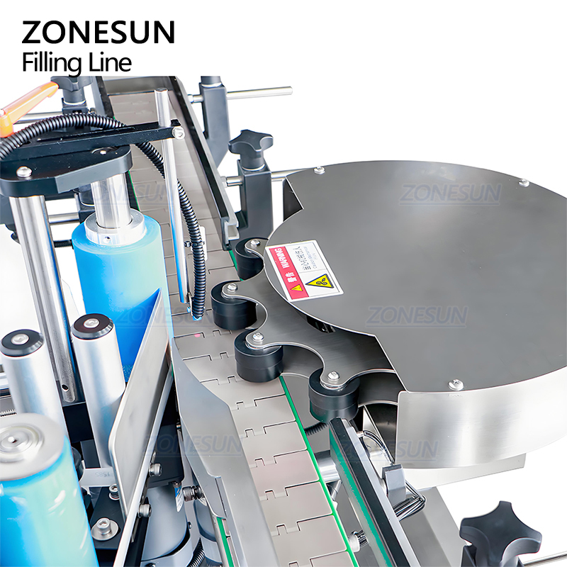 Линия розлива соусов автоматическая с сервопоршневым дозированием и вакуумной укупоркой для джема и соусов ZONESUN ZS-FAL180V9