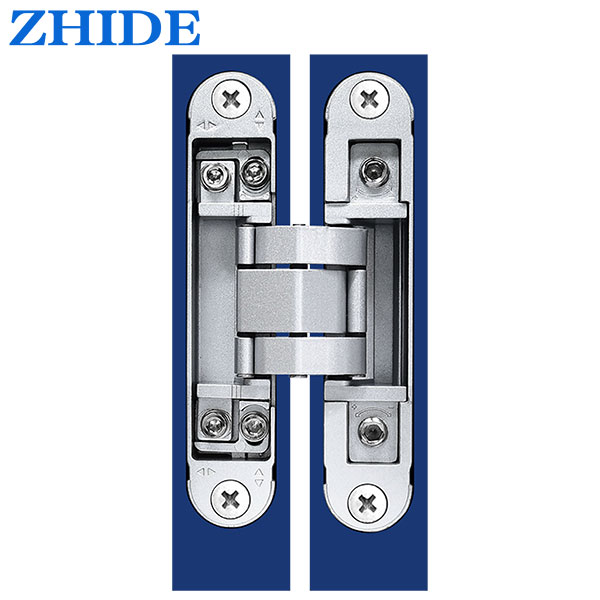 3D Регулировка Скрытая петля 180 градусов Невидимая скрытая петля для межкомнатных дверей