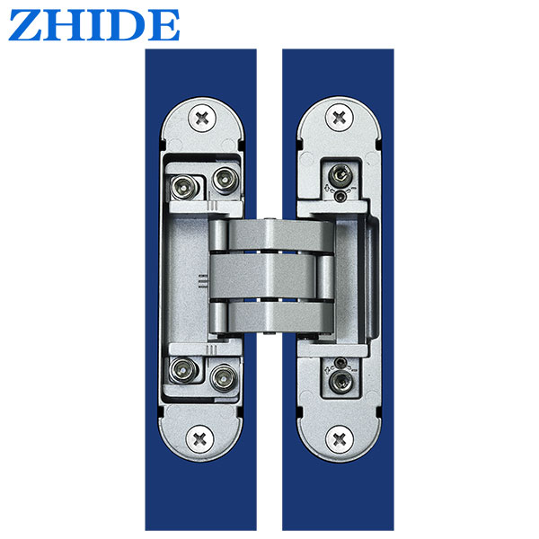 Цинковый сплав невидимые скрытые петли 3D Регулируемый 180 градусов H-образный скрытые дверные петли многофункциональный для спальни двери