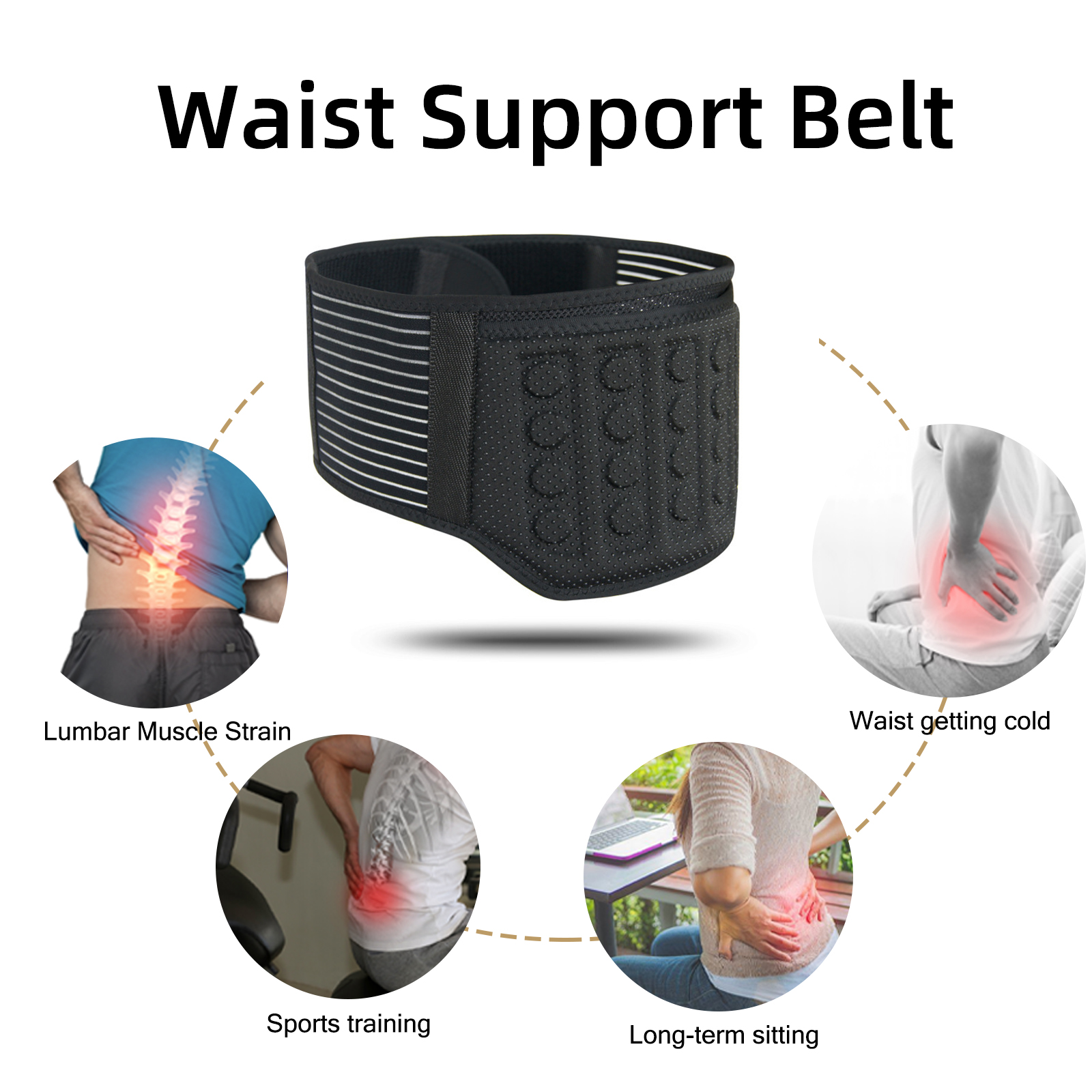 Ключевые слова: пояс для поддержки поясницы, ортопедический пояс для спины, корсет от боли в пояснице