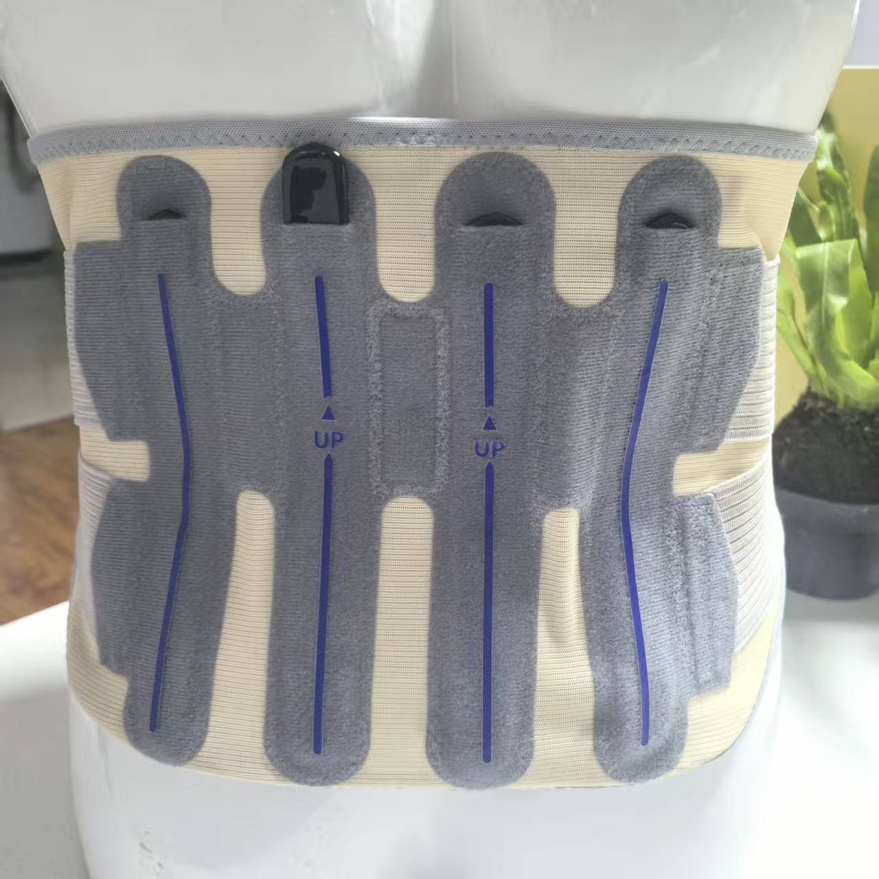 Дышащий пояс для поясничной поддержки